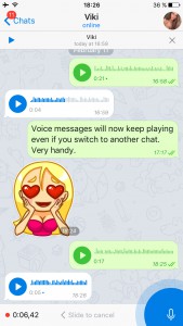 новый вид голосовых сообщений