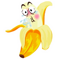 Банан и лимончик