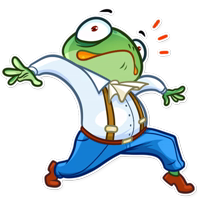Banker Frog