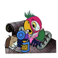 Попугай Кеша-1 :: @animesticks