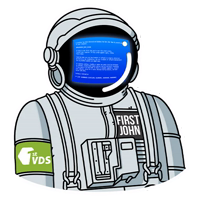 FirstVDS - космос, хостинг и котики🐈