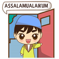 Funny Moslem Boy (LINE Sticker)