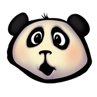 Funny Panda - @StickerManya