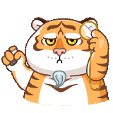 Grumpy Tiger
