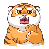 Grumpy Tiger