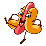 Juicy Hot Dog