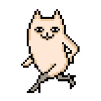 Pixel cat