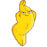 Бананос из Пятёрочки @tgsticker