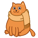 Bubo the Scarfcat