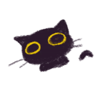 black cat momo. by jenifa